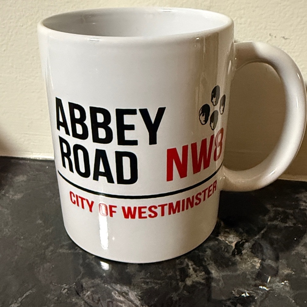 Beatles Mug Abbey Road NW8 The Beatles City of Westminster Gear Gifts London